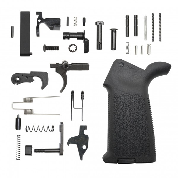 AR-15 Lower Parts Kit W/ MAGPUL Moe Pistol Grip [Black/FDE/ODG]