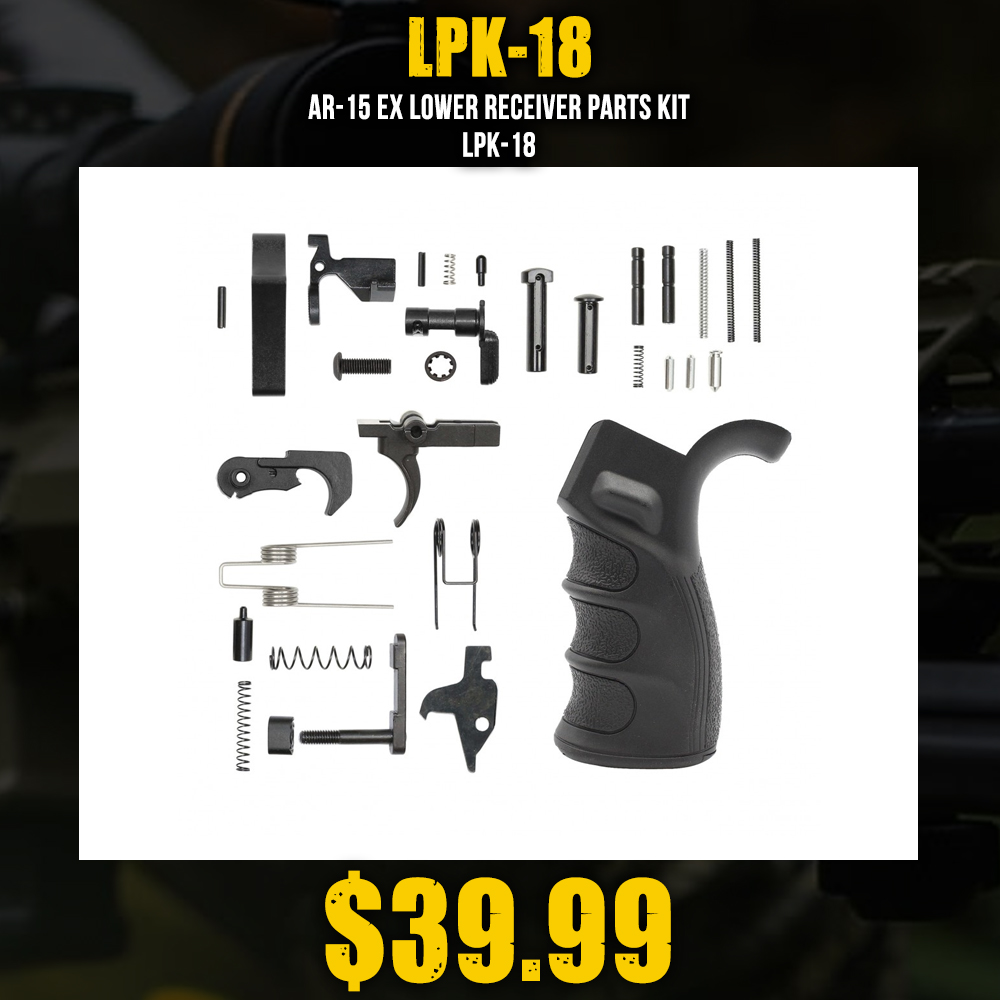 AR-15 Ex Lower Receiver Parts Kit | LPK-18