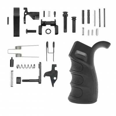 AR-15 Enhanced Ambidextrous Lower Receiver Parts Kit | LPK-19-LTP - NO TRIGGER AND HAMMER