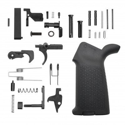 AR-10 Lower Parts Kit W/ MAGPUL Moe Pistol Grip [Black/FDE/ODG]