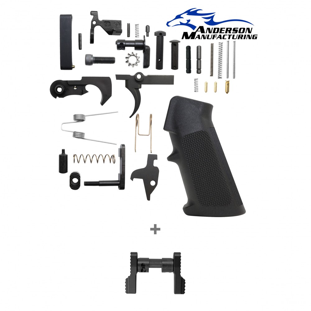 AR-15 Anderson Manufacturing Lower Parts Kit W/ Ambidextrous Safety Selector
