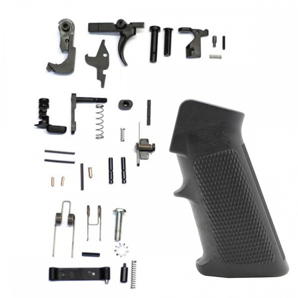 M-16 Lower Receiver Parts Kit With A2 Grip 