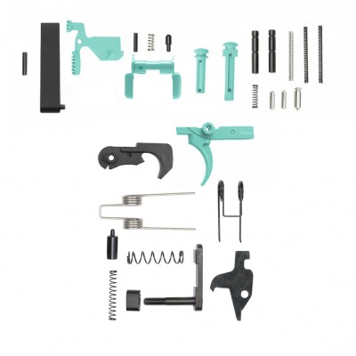 CERAKOTE ROBINS EGG | AR-15 Lower Receiver Parts Kit | Without Grip & Screw