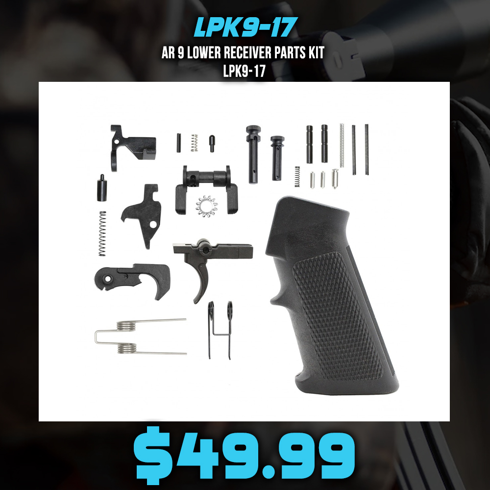 AR 9 Lower Receiver Parts Kit | LPK9-17 AR 9 Lower Receiver Parts Kit | LPK9-17