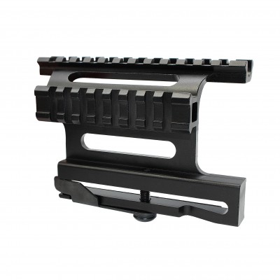 AK Quick Release Side Mount With See-Thru Rail