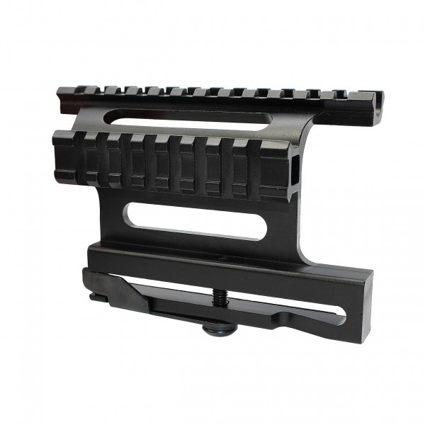AK Quick Release Side Mount With See-Thru Rail