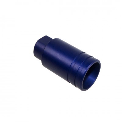AR-10 / LR-308 Flash Can Muzzle Brake Aluminum | Blue 
