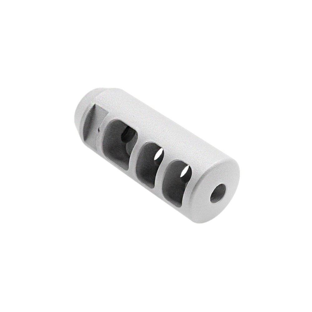 CERAKOTE COLOR OPTIONS |AR-15 Muzzle Brake Tri Port Sides w/ Solid Top-Bottom