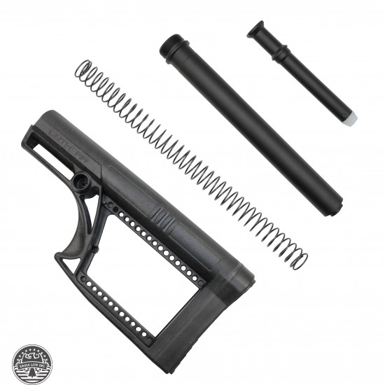 AR-10 .308 A1/S2 Skullaton MBA-2 Rifle Length Fixed Stock Assembly AR-10 .308 A1/S2 Skullaton MBA-2 Rifle Length Fixed Stock Assembly