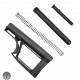 AR-10 .308 A1/S2 Skullaton MBA-2 Rifle Length Fixed Stock Assembly AR-10 .308 A1/S2 Skullaton MBA-2 Rifle Length Fixed Stock Assembly