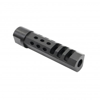 AR-10 / LR-308 3.5" Muzzle Brake with Mitigator Designs