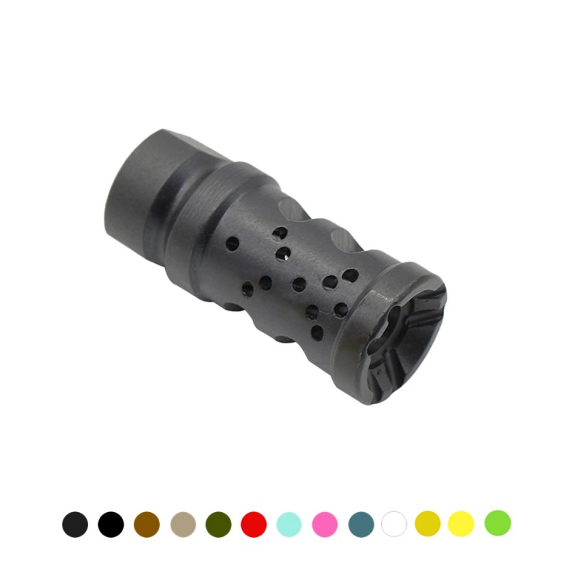 CERAKOTE COLOR OPTIONS | AR-15/.223/5.56 Multi Ported Compensator Upsilon Muzzle Brake