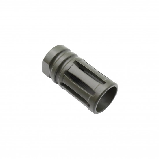 AR-10 / LR-308 Cerakote OD-Green A2 Style Birdcage Muzzle Brake AR-10 / LR-308 Cerakote OD-Green A2 Style Birdcage Muzzle Brake