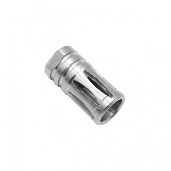 AR-10 / LR-308 Stainless Steel G.I. Birdcage Muzzle Brake  AR-10 / LR-308 Stainless Steel G.I. Birdcage Muzzle Brake