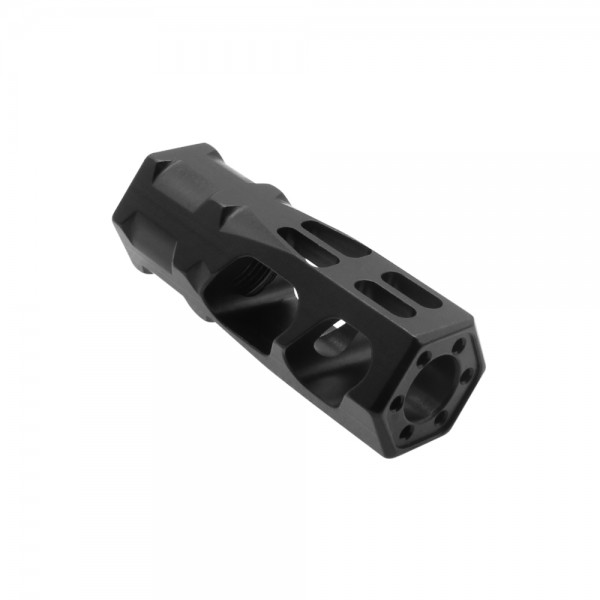 AR-10/ LR-308 Hexagon Compensator 5/8x24" Thread Pitch Muzzle Break| MADE IN U.S.A AR-10/ LR-308 Hexagon Compensator 5/8x24" Thread Pitch Muzzle Break| MADE IN U.S.A