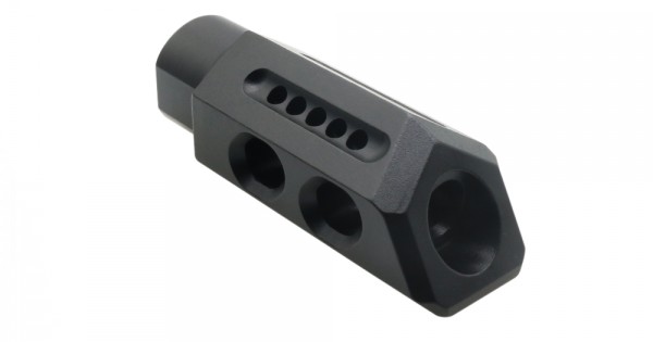 AR-15/.223/5.56 Wedge Compensator Muzzle Brake Nitride- OutdoorSportsUSA