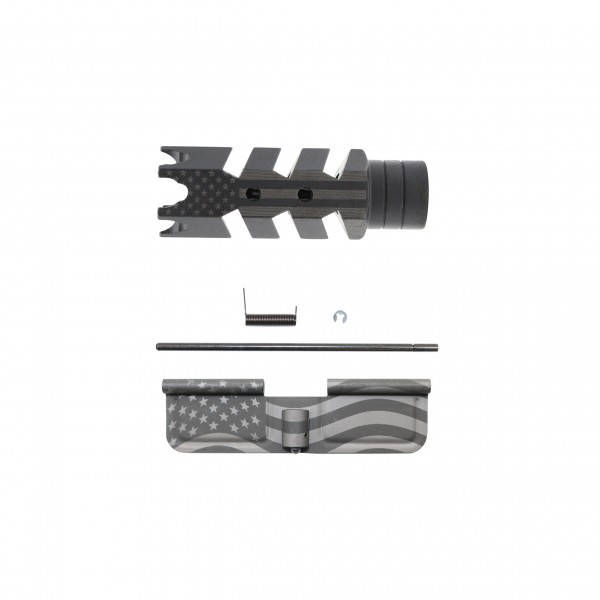 American Flag | AR-15 Dust Cover and Muzzle Brake Bundle