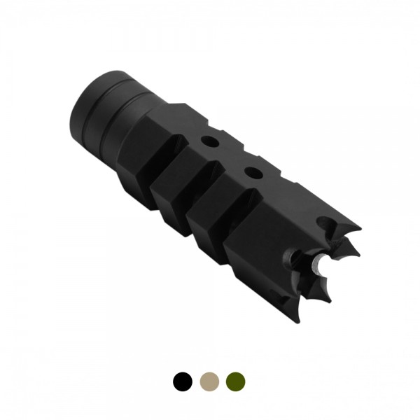 CERAKOTE COLOR OPTION| AR-10 / LR-308 Shark Muzzle Brake 5/8x24  CERAKOTE COLOR OPTION| AR-10 / LR-308 Shark Muzzle Brake 5/8x24