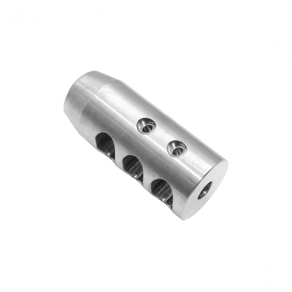 Stainless Steel Tactical .223 308 Muzzle Brake Low Concussion with Crush Washer 