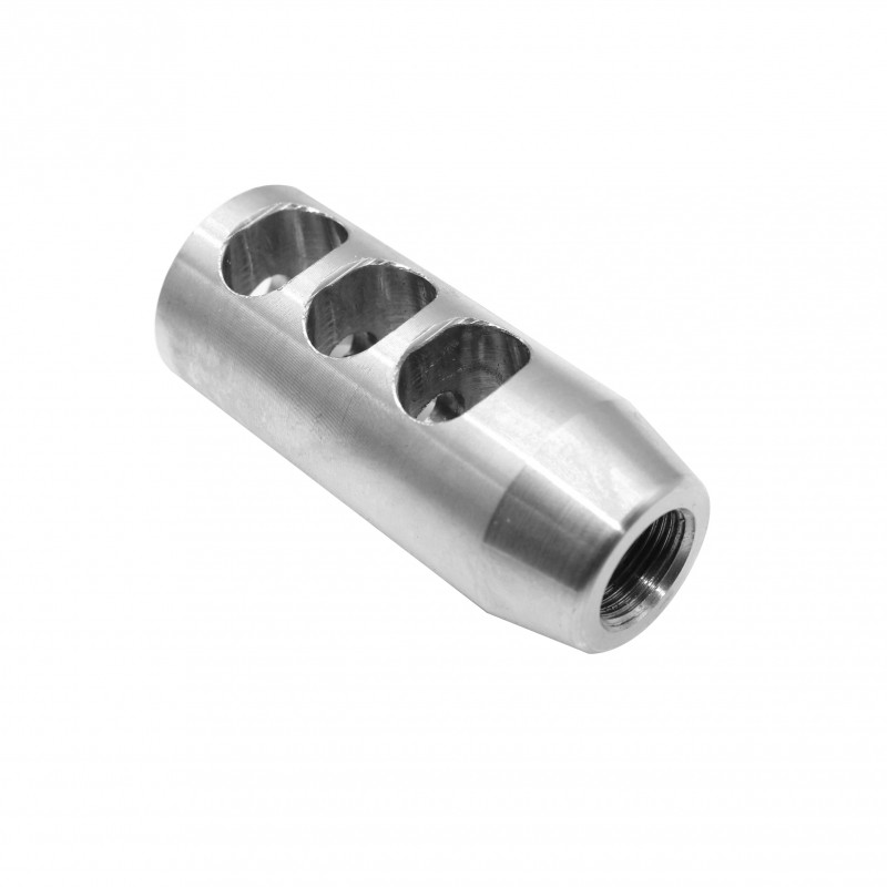 AR-15/.223/5.56 Stainless Steel Competition Brake 2 Top Ports 