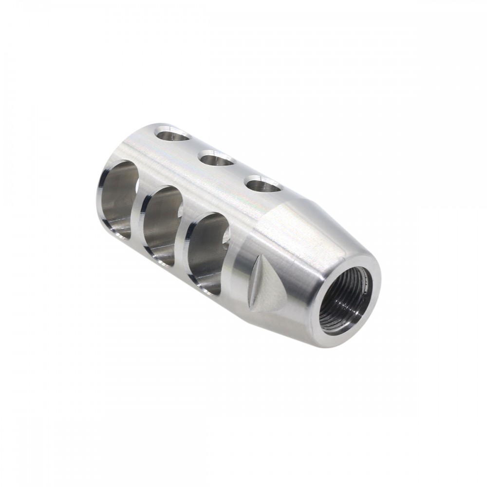 AR-15 Stainless Steel Competition Brake 3 Top Ports| Made in USA 