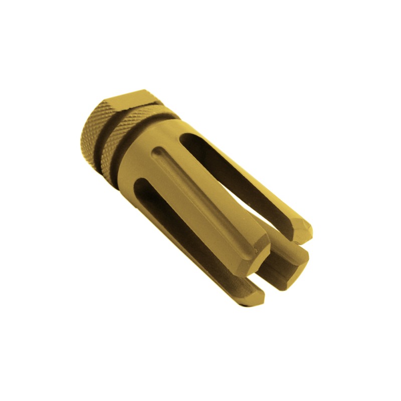 CERAKOTE COLOR OPTIONS| AR-15/.223/5.56 Stainless Steel 4 Prong Flash hider Muzzle Brake
