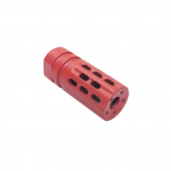 Cerakote Red | AR-15 Multi Ported Flash Suppressor Muzzle Brake Cerakote Red | AR-15 Multi Ported Flash Suppressor Muzzle Brake