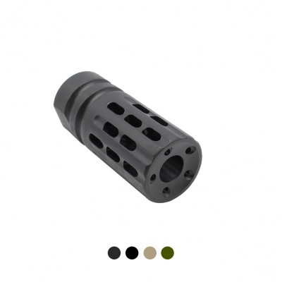 CERAKOTE COLOR OPTION| AR-10 / LR-308 Rifle Multi Ported Flash Suppressor Muzzle Brake