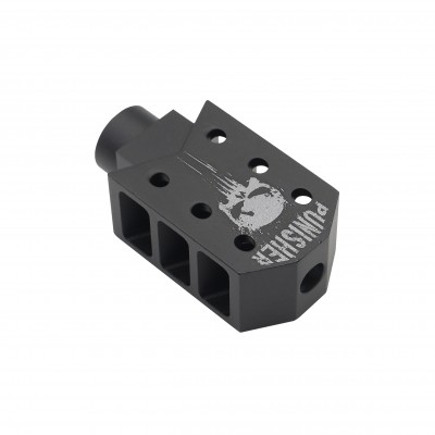 AR-15/.223/5.56 1/2x28 Thread Recoil Compensator | PUNISHER