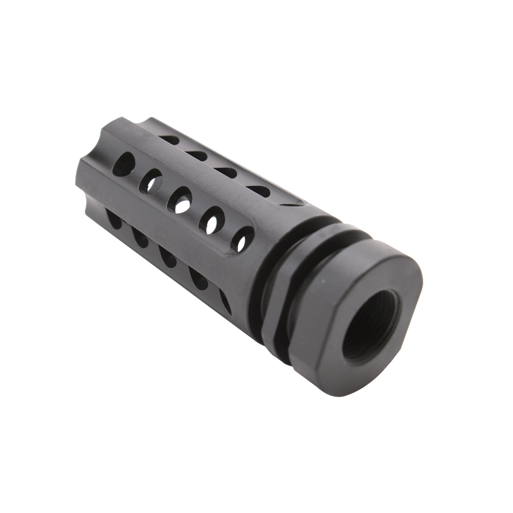 AR-15/.223/5.56 Linear Hexagon Multi Ported Muzzle Brake AR-15/.223/5.56 Linear Hexagon Multi Ported Muzzle Brake