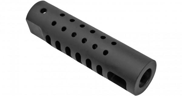 ATI Outdoors AR-15 Steel Shark Muzzle Brake, 5.56 NATO/.223 Remington -  708297, Rifle Barrels & Accessories at Sportsman's Guide