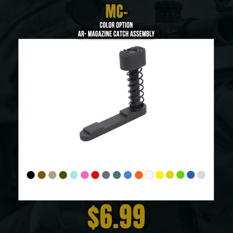 COLOR OPTION| AR- Magazine Catch Assembly
