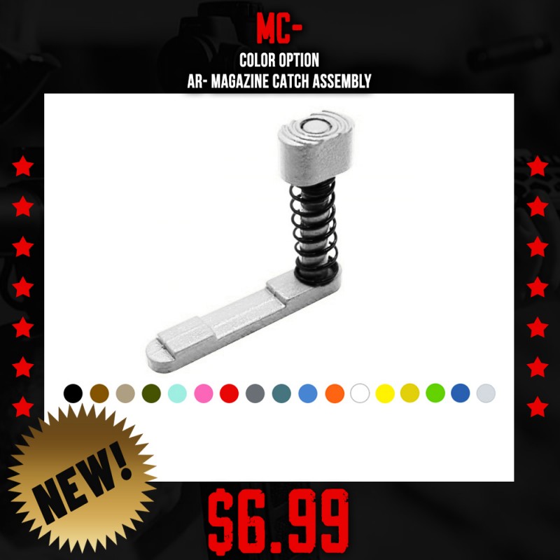 COLOR OPTION| AR- Magazine Catch Assembly COLOR OPTION| AR- Magazine Catch Assembly