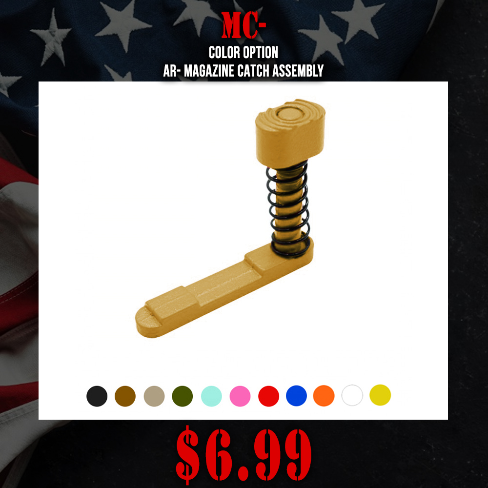 COLOR OPTION| AR- Magazine Catch Assembly
