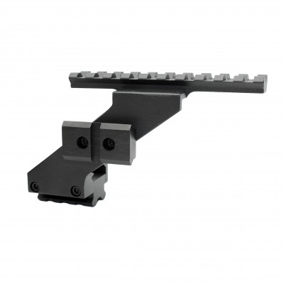Universal Pistol Scope Mount With Side Mount