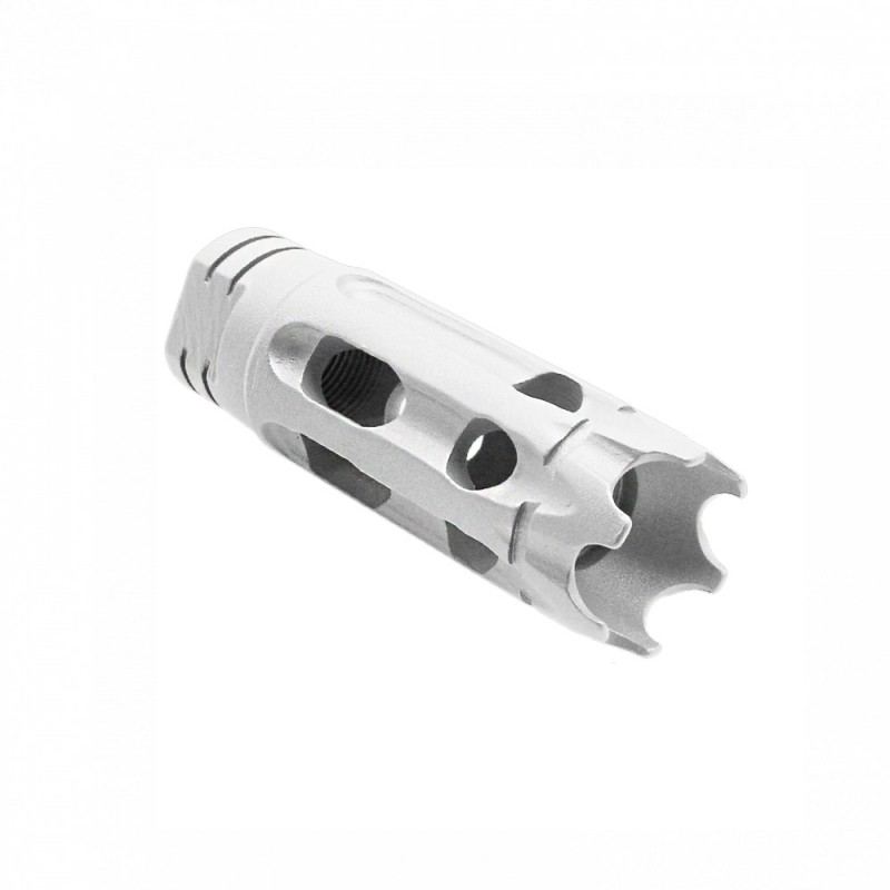 CERAKOTE COLOR OPTION| AR-15/.223/5.56 Steel 10 Holes Custom Muzzle Brake