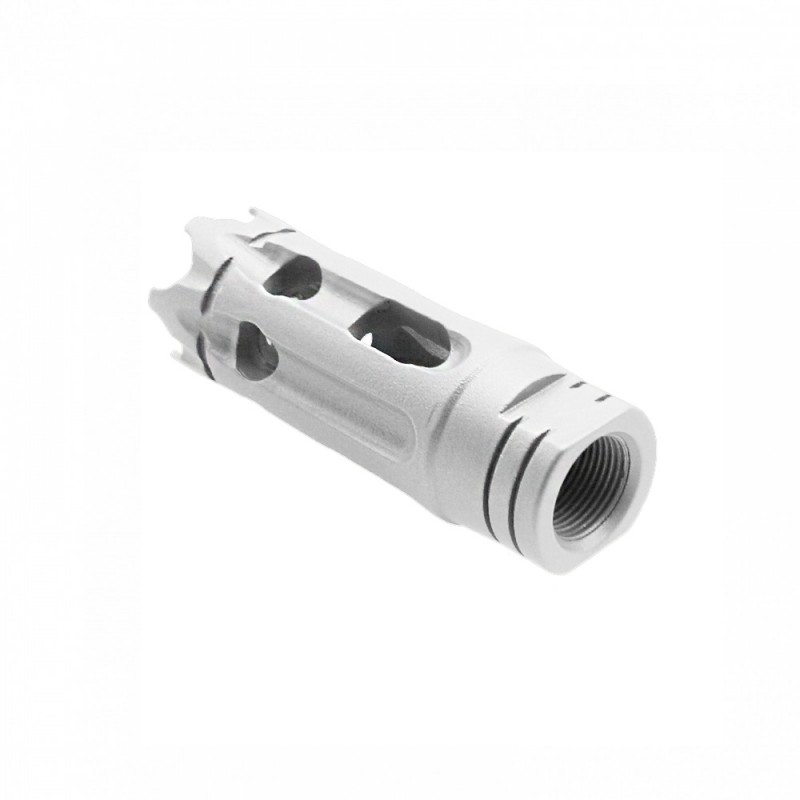 CERAKOTE COLOR OPTION| AR-15/.223/5.56 Steel 10 Holes Custom Muzzle Brake