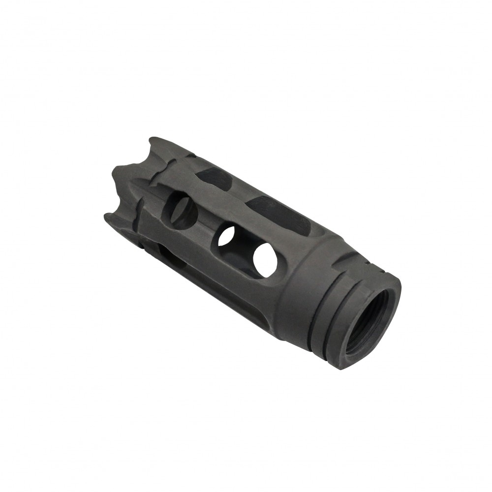 AR-10 / LR-308 5/8"x24 Steel 10 Holes Custom Muzzle Brake