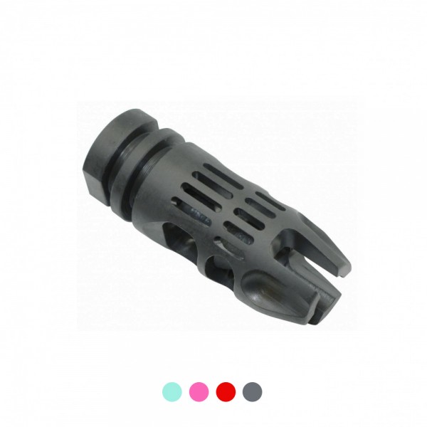 CERAKOTE COLOR OPTION| AR-15/.223/5.56 Steel Muzzle Brake CERAKOTE COLOR OPTION| AR-15/.223/5.56 Steel Muzzle Brake