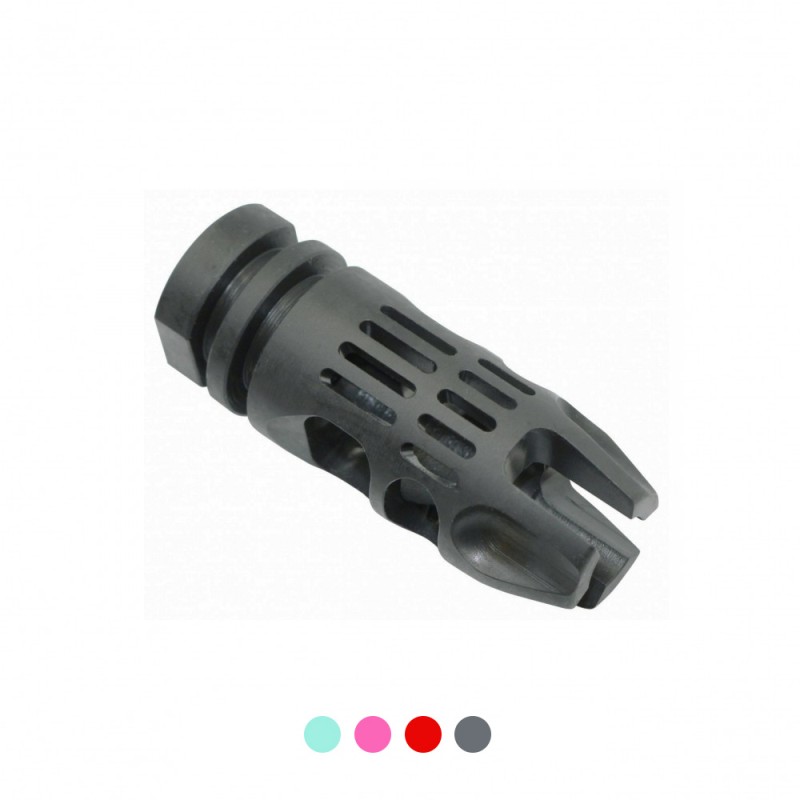 CERAKOTE COLOR OPTION| AR-15/.223/5.56 Steel Muzzle Brake