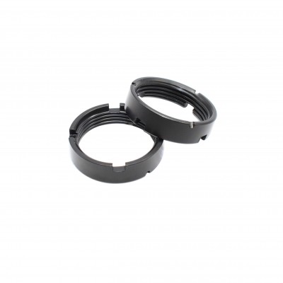 2 Pcs Mil-Spec Castle Nut For 5.56/.223 Buffer Tube Assembly | Made In U.S.A