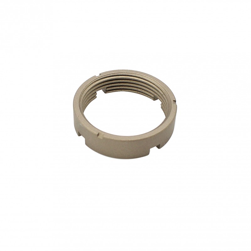 Steel AR- Castle Nut - Tan Steel AR- Castle Nut - Tan