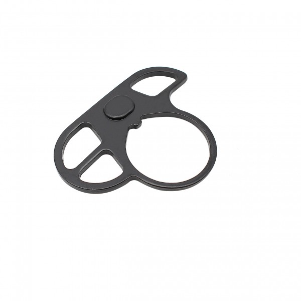 Ambidextrous Sling Adapter End Plate W/ Triple Loop Ambidextrous Sling Adapter End Plate W/ Triple Loop