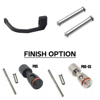 AR-15 Enhanced Ambidextrous Parts Kit V2 - PBS Finish Option