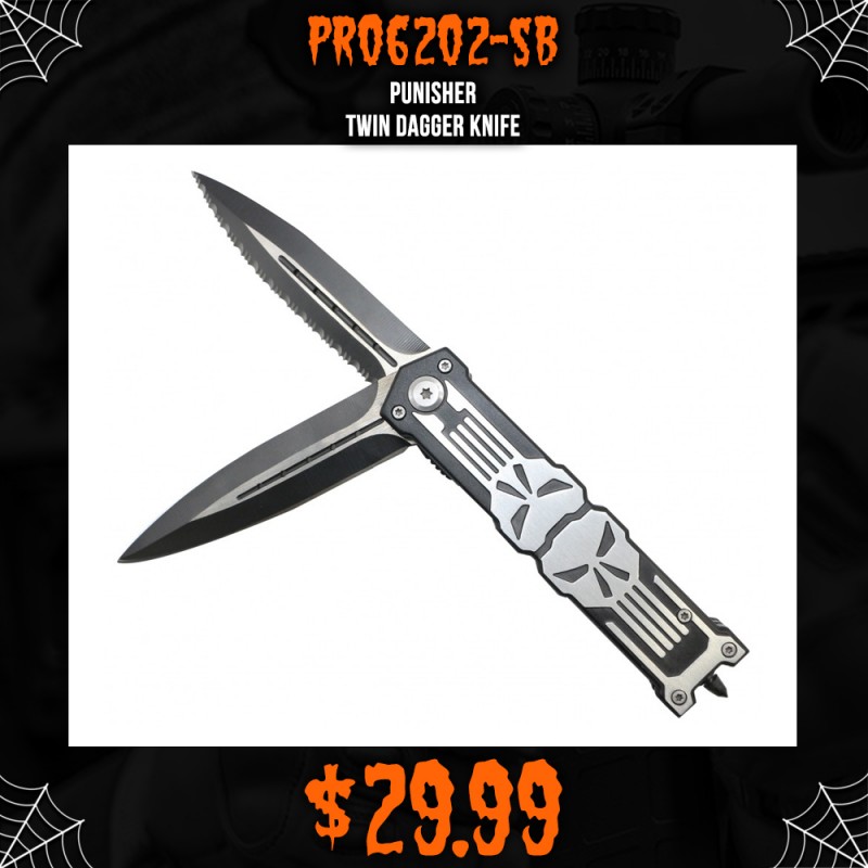 Punisher Twin Dagger Knife Punisher Twin Dagger Knife