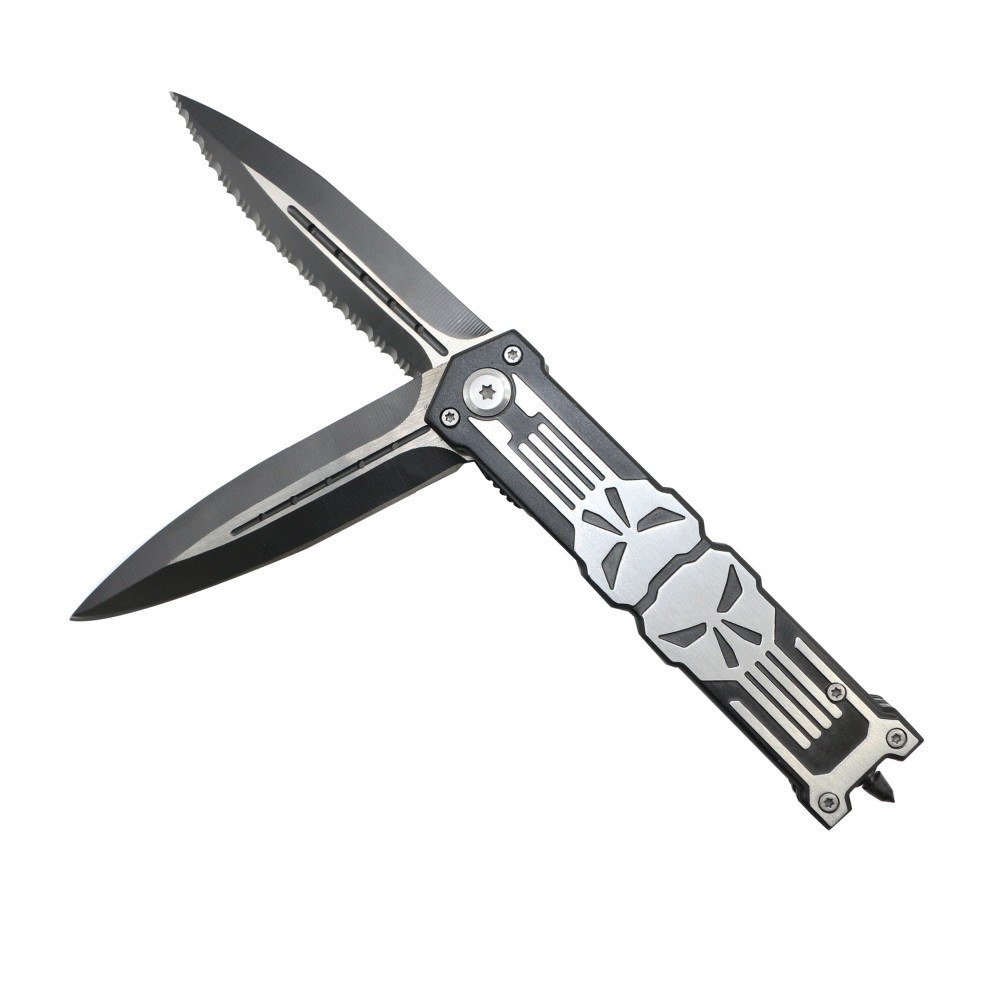 Punisher Twin Dagger Knife 
