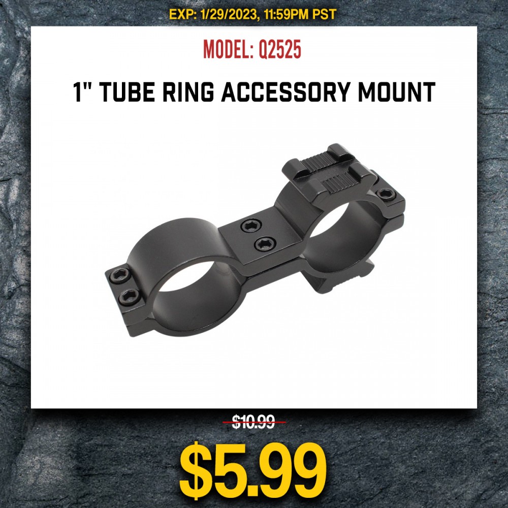 1" Tube Ring Accessory Mount