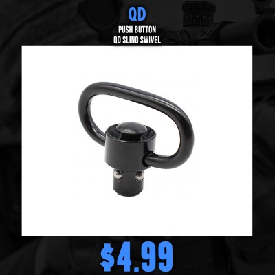 Push Button QD Sling Swivel