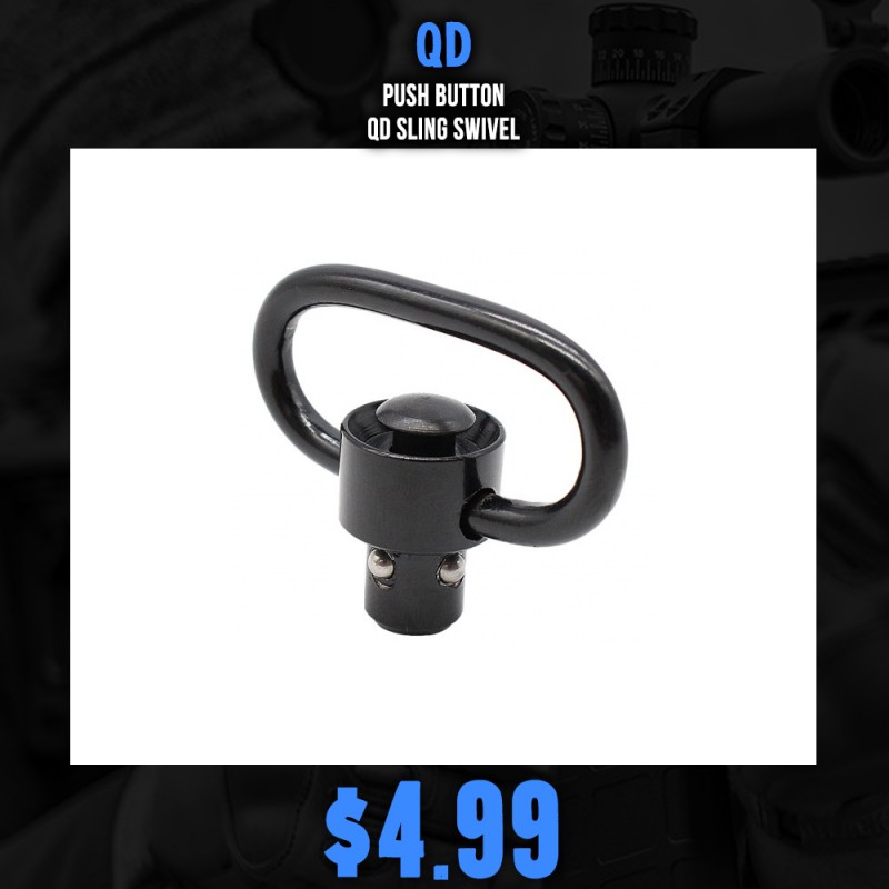 Push Button QD Sling Swivel