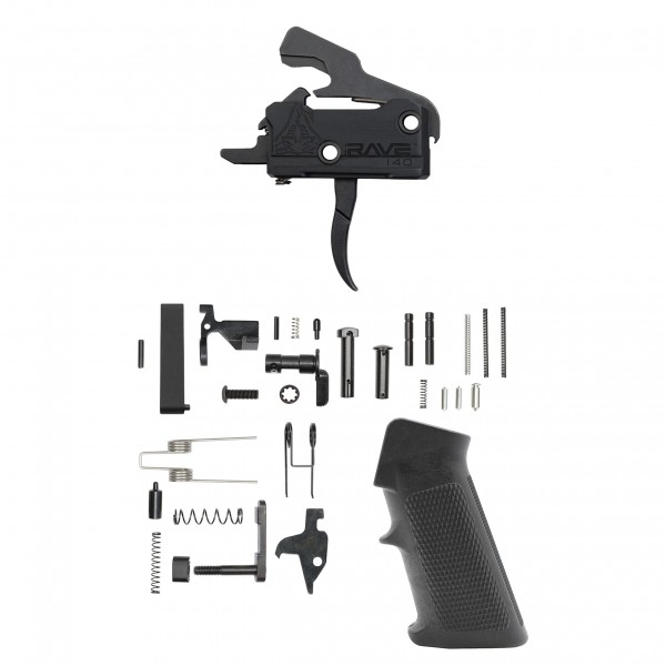 AR-15 Standard Lower Receiver Parts Kit W/ AR-Platform Rise Armament Super Sporting Trigger 